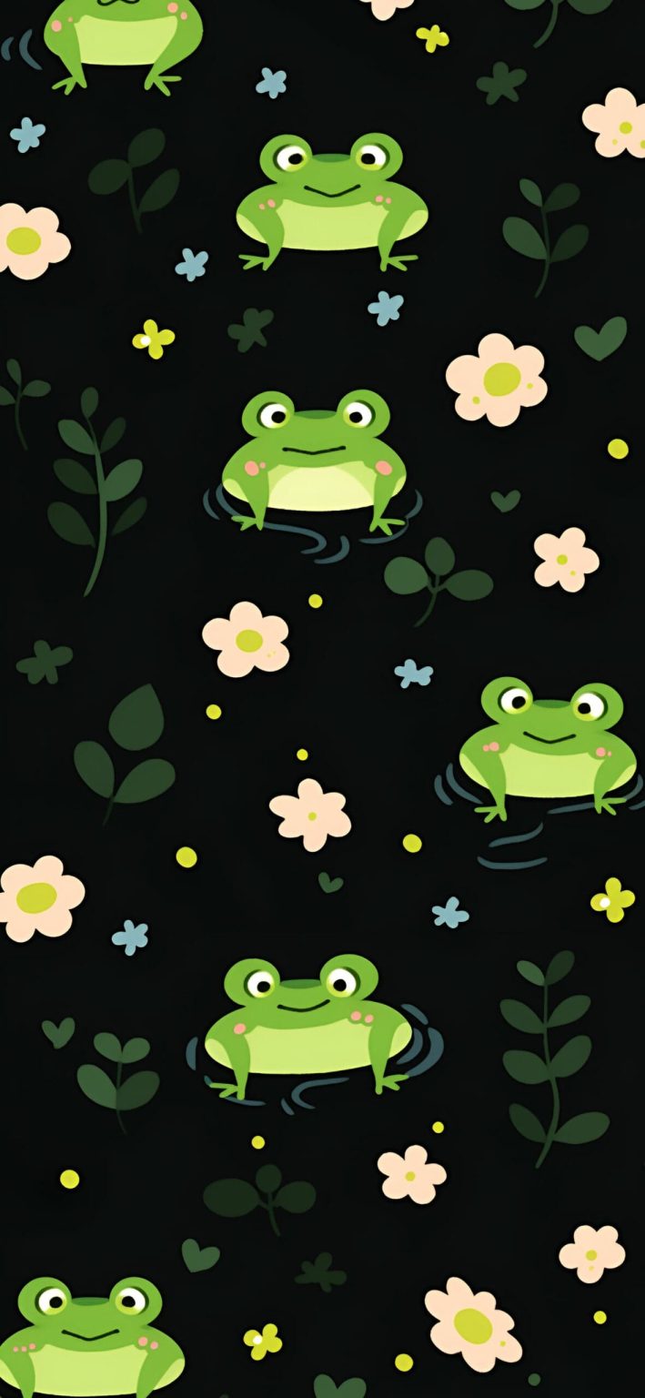 Cute Frog Wallpaper K Wallpapers Tinydecozone