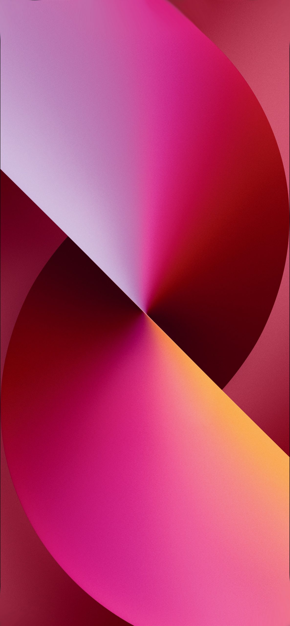 Pink red and yellow iPhone 13 wallpaper scaled