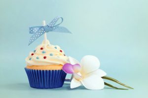 Baby Cupcake Birthday Bow Dessert Abstract Hd Wallpaper Happy Birthday English Status