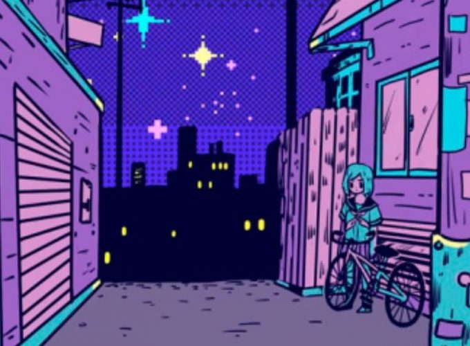 HD wallpaper aesthetic alleyway aesthetically pleasing cute kawaii lofi retro street vaporwave