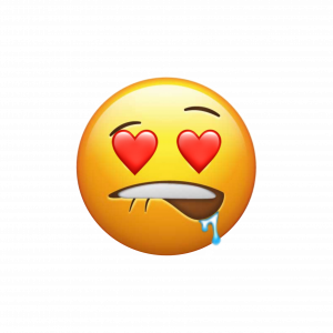 Lip Biting Emoji PNG Pic