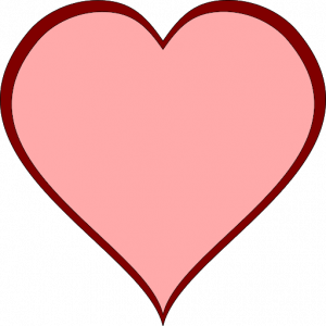 Pink Heart Vector PNG Pic