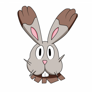 Bunnelby Pokemon Transparent PNG PNG Mart