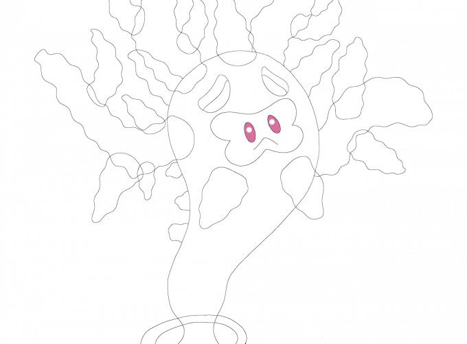 Cursola Pokemon PNG HD Isolated