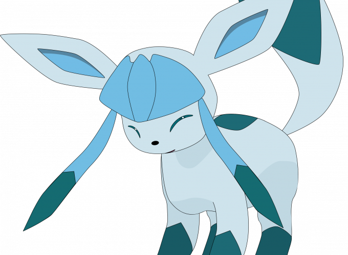 Glaceon Pokemon PNG PNG Mart