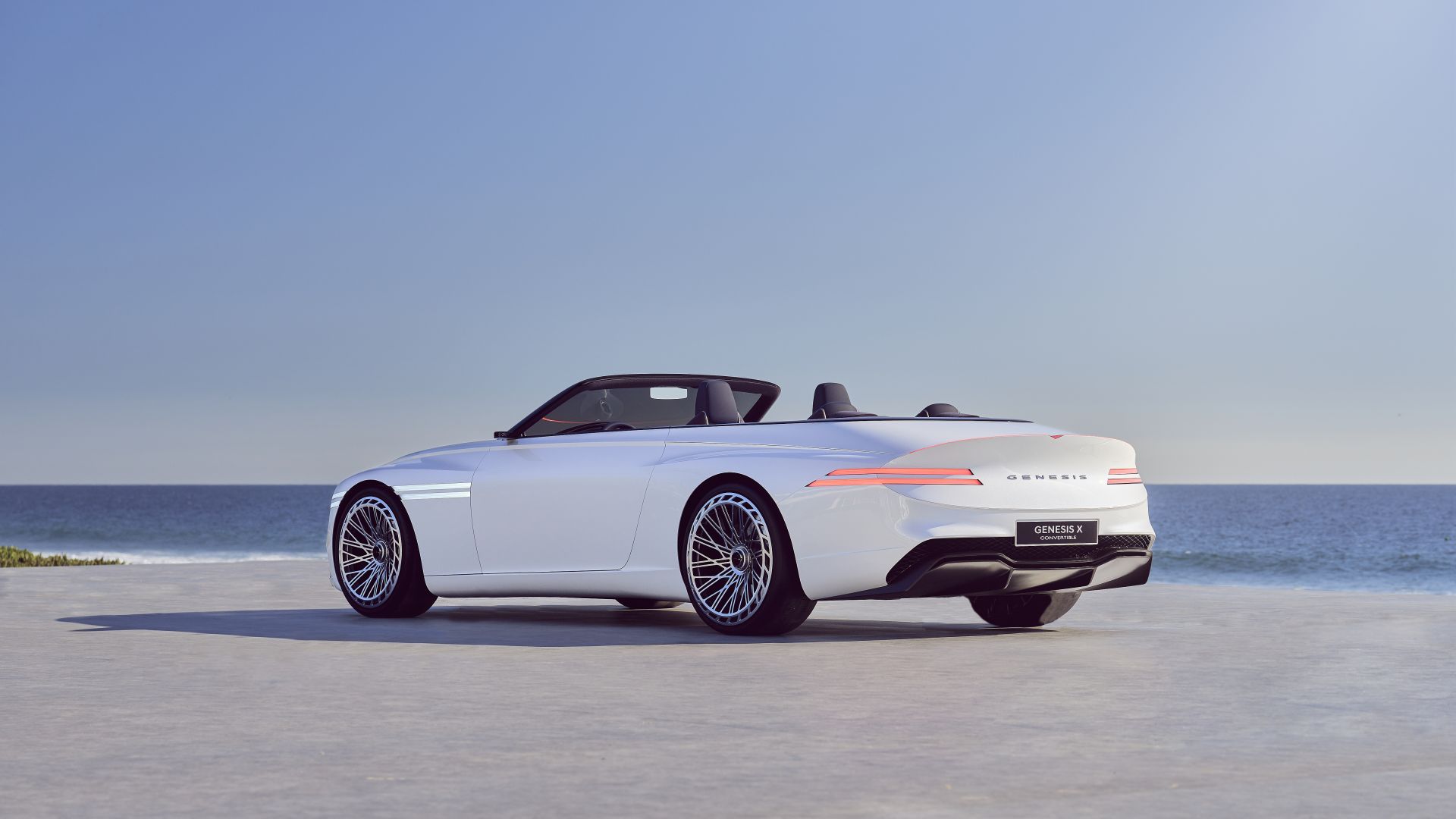 Genesis X Convertible, electric cars, 2023 cars, 5K (horizontal)