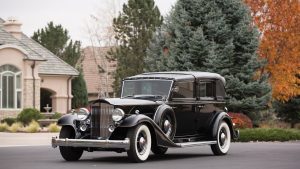 Download Packard Twelve retro Packard classic cars front luxury cars