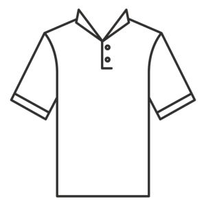 Henley Collar T Shirt Transparent Background