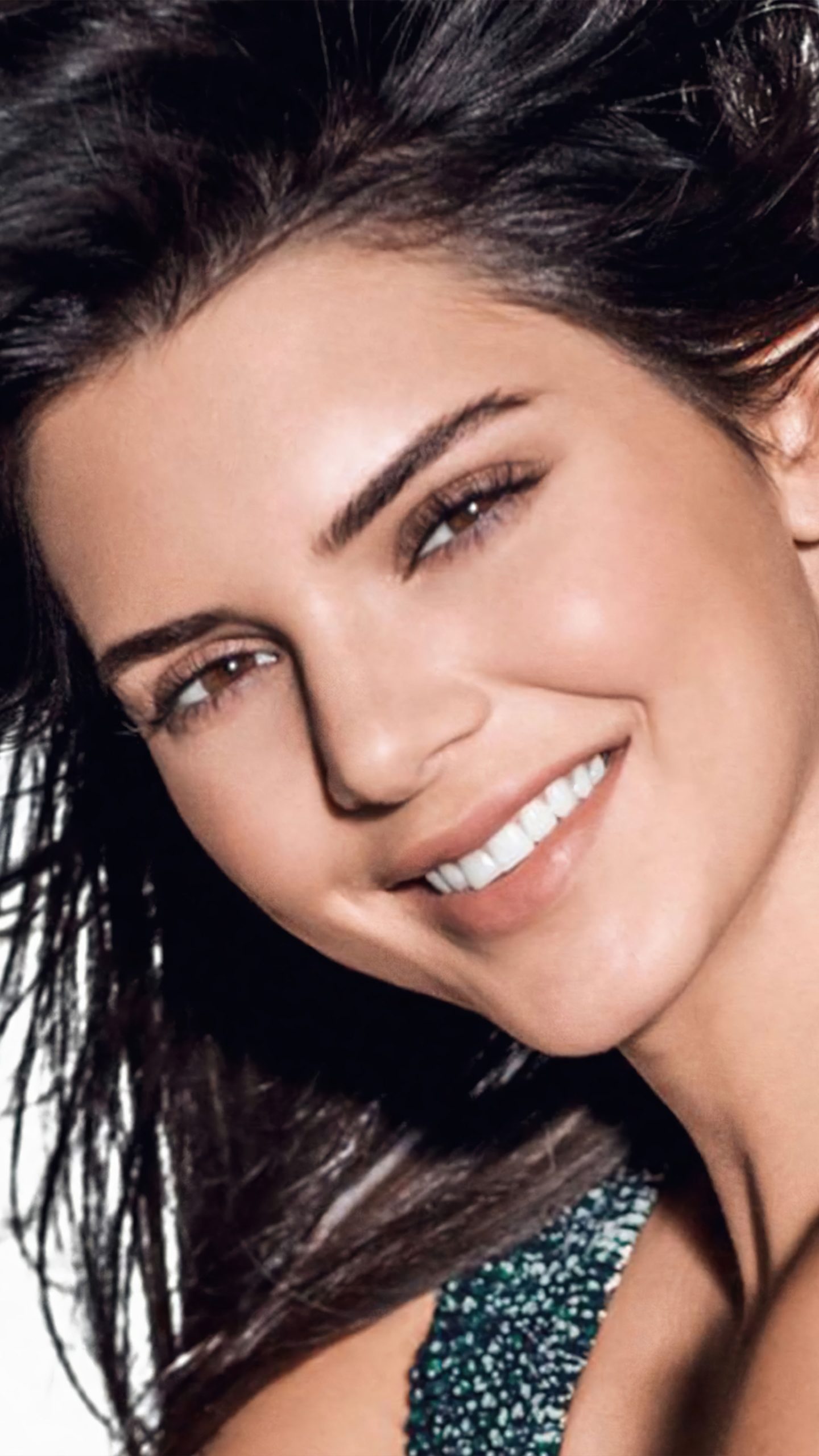 Kendall Jenner Smile Closeup Photoshoot