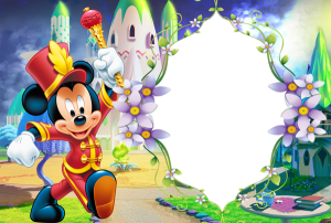 Mickey Mouse Frame PNG Clipart