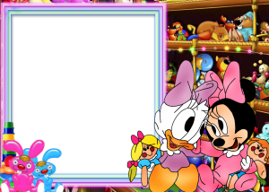 Mickey Mouse Frame PNG Photo
