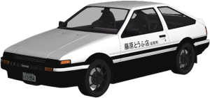 Toyota AE86 PNG Clipart Background