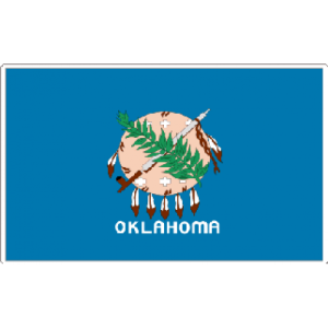 Oklahoma Flag Transparent Background