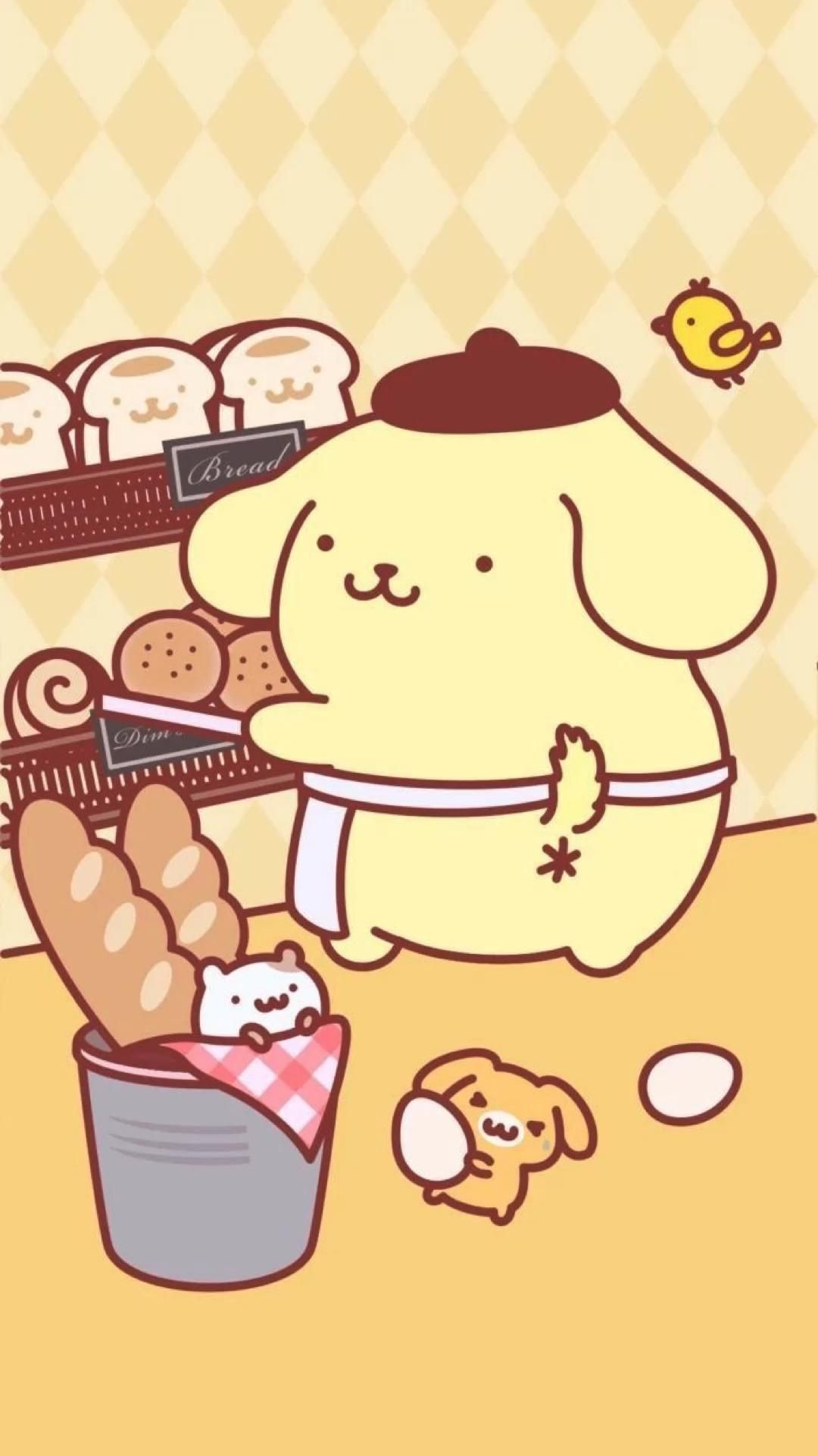 pompompurin wallpaper vobss 1